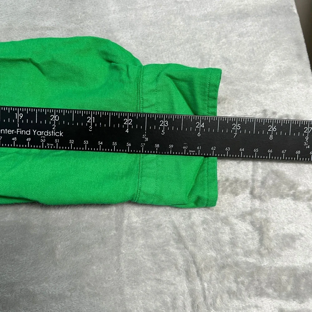 NWT Polo Ralph Lauren Mens Classic Fit Oxford Shirt Green Long Sleeve Medium